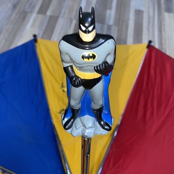 Batman and Robin DC Comics vintage 90s umbrella kids 90s nostalgia displays - Picture 2 of 12